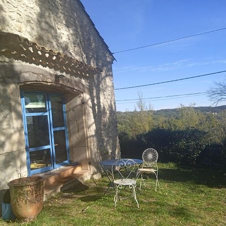 Villa Mas En Pierres Seches Avec Piscine à Lussan  Extérieur photo