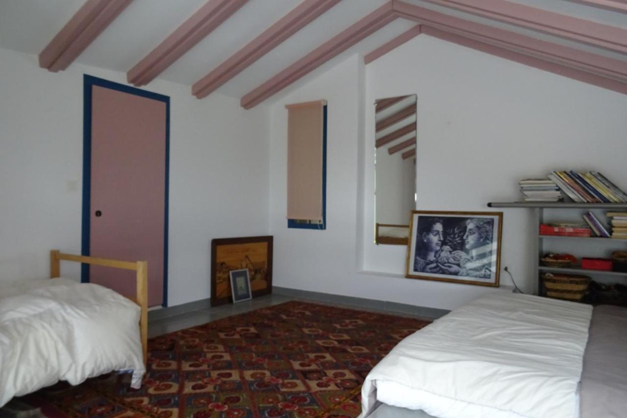 Villa Mas En Pierres Seches Avec Piscine à Lussan  Extérieur photo