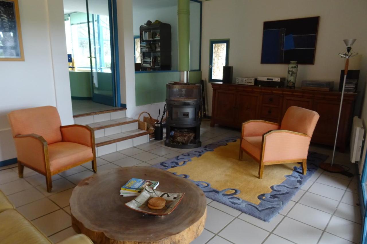 Villa Mas En Pierres Seches Avec Piscine à Lussan  Extérieur photo